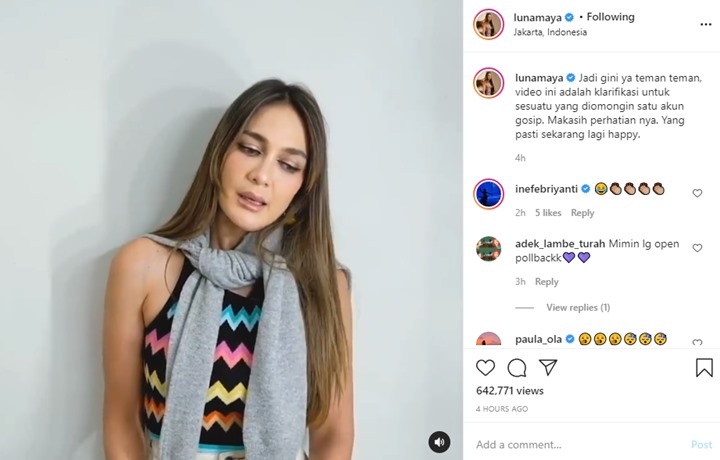 Luna Maya Buka Suara Usai Terciduk Akun Gosip, Akui Nyaman dengan Berondong