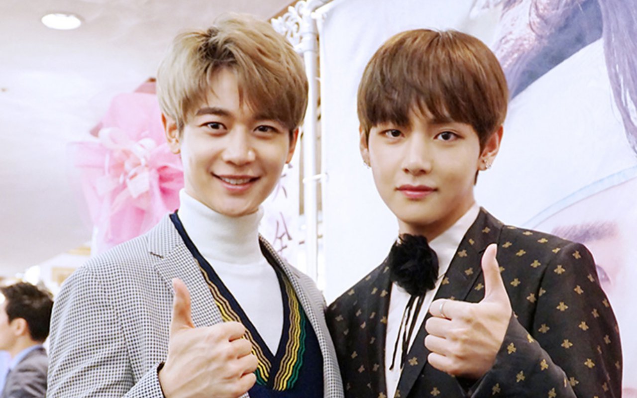 Foto Minho SHINee Peluk V BTS Tuai Sorotan, Tangan Nakal Curi Fokus