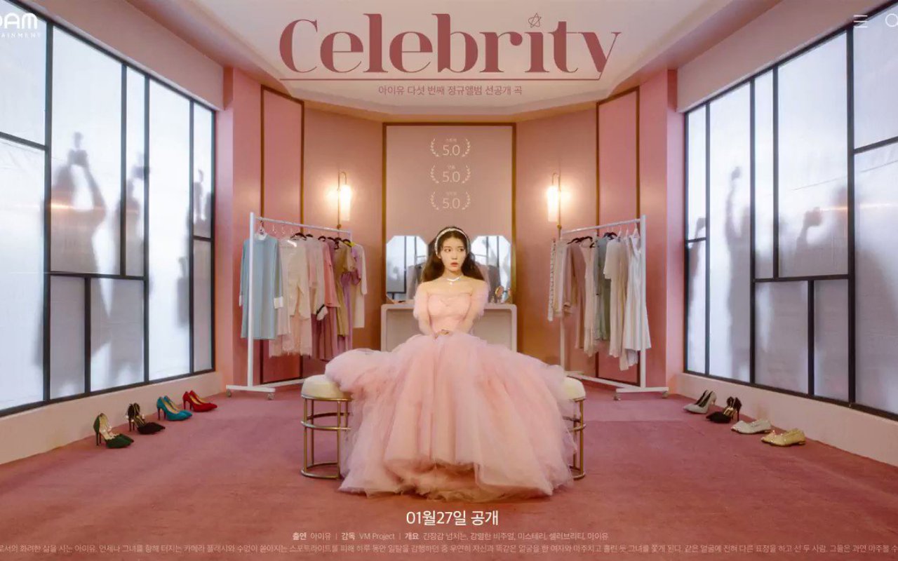 IU Tampilkan Kehidupan Selebritinya Dalam Teaser MV Single Pra-rilis 'Celebrity'