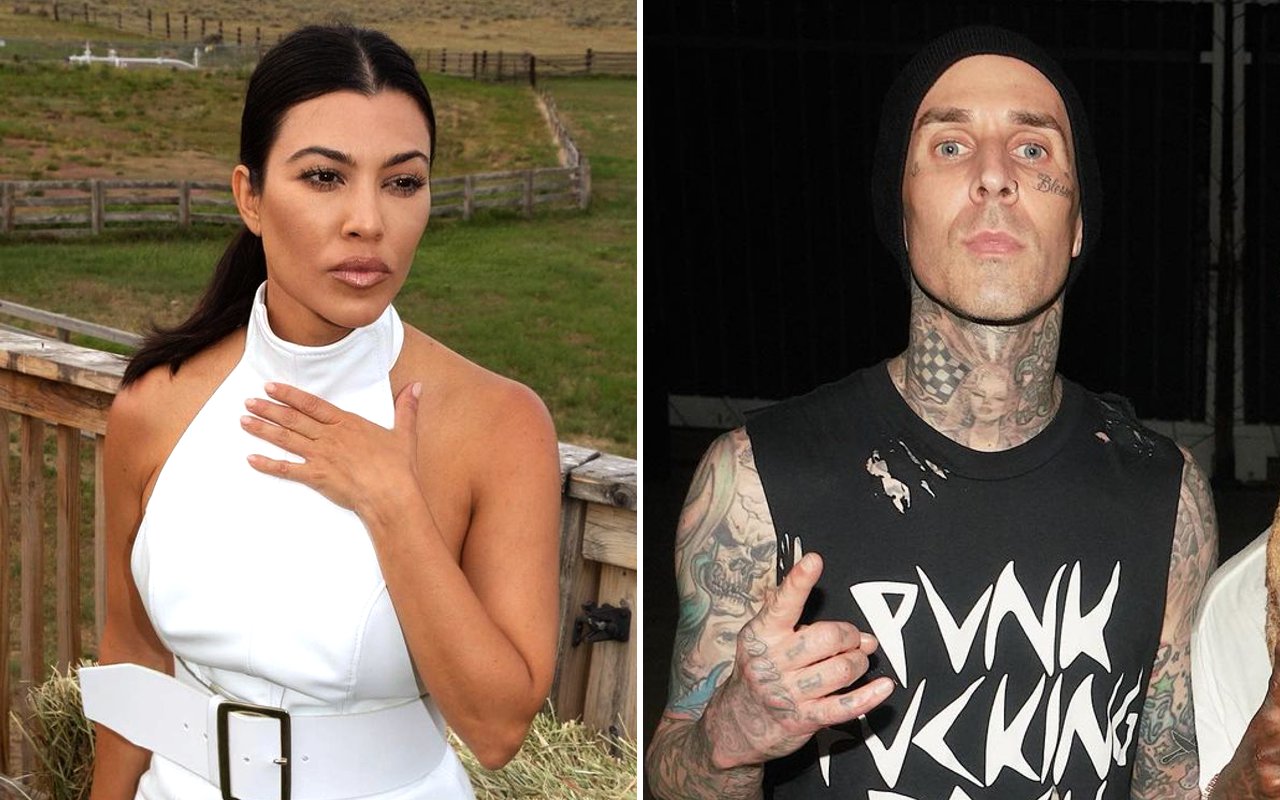 Kourtney Kardashian Dan Drummer Travis Barker Dikabarkan Berpacaran