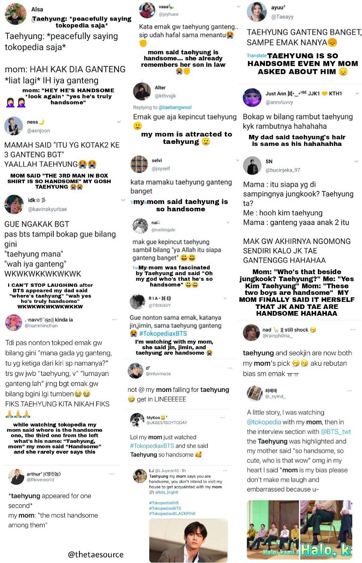 V BTS Viral Usai Tampil di Tokopedia, Mama-Mama Kepincut Saking Gantengnya