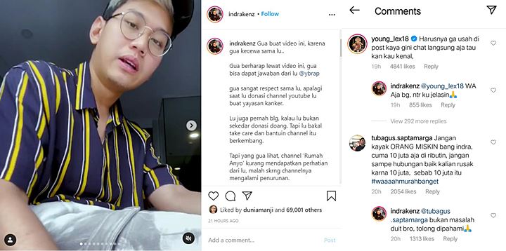 Tegur Reza Arap, Crazy Rich Medan Langsung Diserbu Sampai Young Lex Ikut Komentar