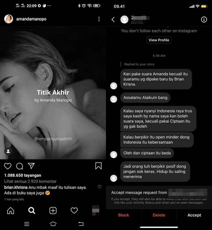 Amanda Manopo Lakukan ini Usai Disebut Akui Karya Seorang Penulis