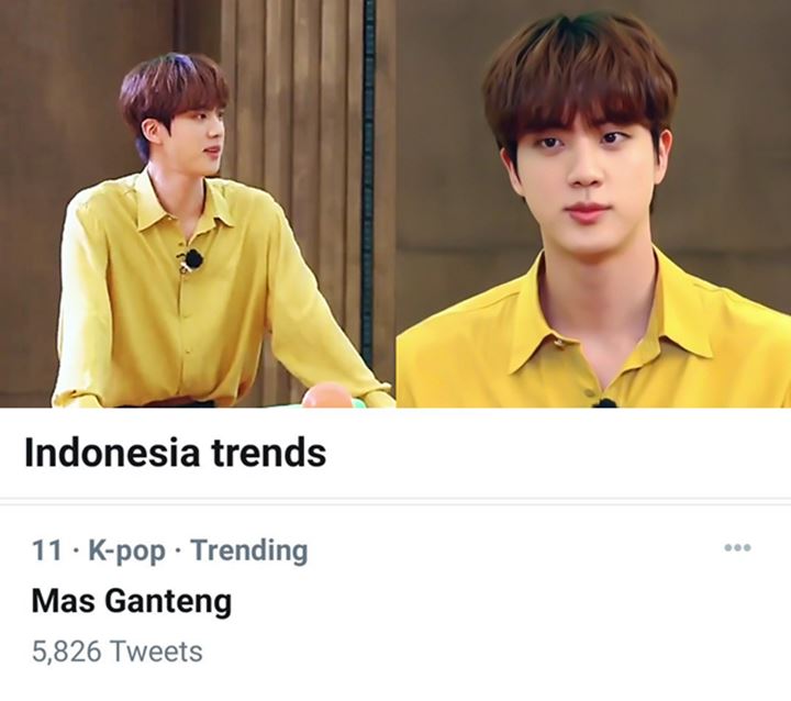 \'Mas Ganteng\' Jin BTS Viral di Indonesia, Ibu-Ibu Berebut Jadikan Menantu