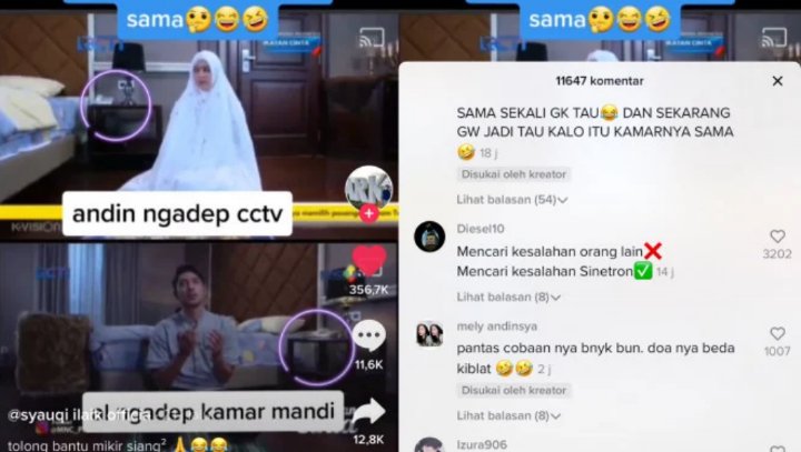 Posisi Adegan Salat Arya Saloka Dan Amanda Manopo Di \'Ikatan Cinta\' Jadi Perbincangan