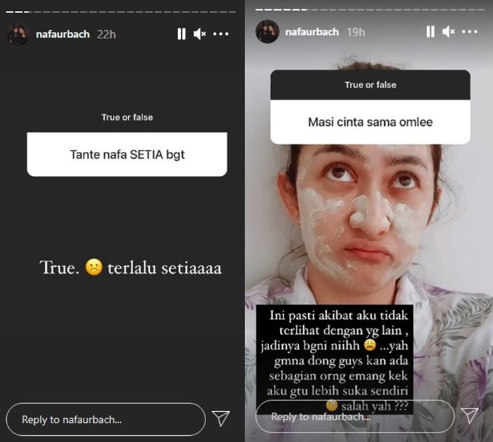 Dibilang Masih Cinta Zack Lee, Nafa Urbach Tegaskan Nyaman Sendiri