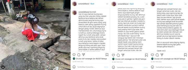 Viral Jagal Kucing Kejam di Medan Ditertawakan Aparat, Kini Akhirnya Ditindak Polisi