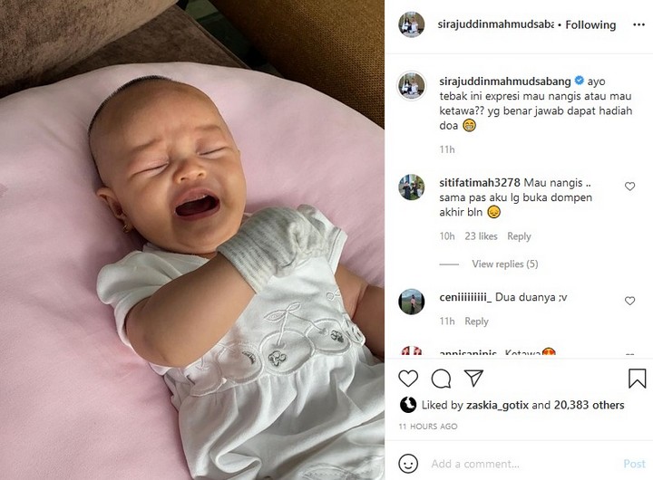 Sikap Sirajuddin ke Putri Zaskia Gotik