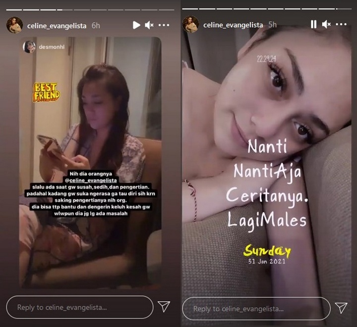 Janji Celine Evangelista Cerita Soal Prahara Rumah Tangga