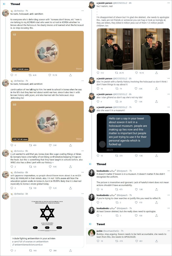 Sowon G-Friend Tuai Kritik Posting Foto Bareng Patung Tentara Nazi 2