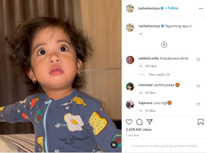 Rachel Vennya Aktif Bagikan Video Anak Pasca Gugat Cerai Suami, Rambut Bikin Salfok