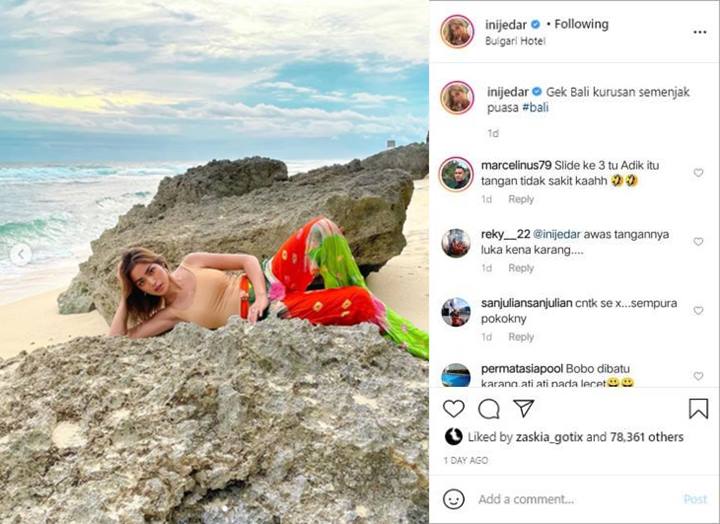 Jessica Iskandar Pamer Foto Kurusan, Justru Dikhawatirkan Gara-gara Hal Ini