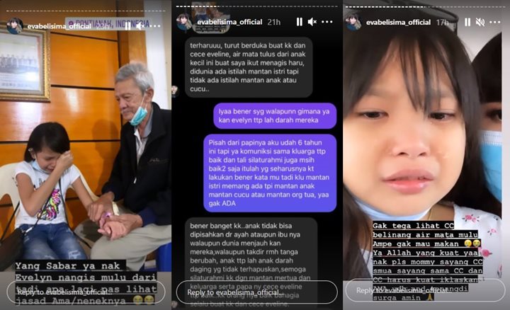 Eva Belisima Mantan Istri Kiwil Bagikan Kabar Duka, Sang Putri Tak Bisa Berhenti Nangis