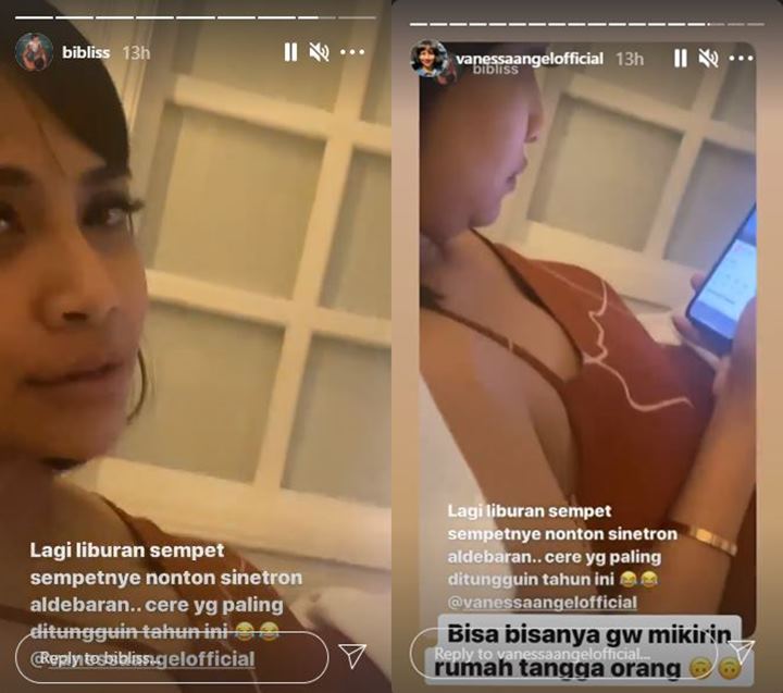 Tetap Nonton \'Ikatan Cinta\' Saat Liburan, Vanessa Angel: Mikirin Rumah Tangga Orang!