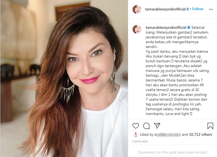 Tamara Endorse Gratis
