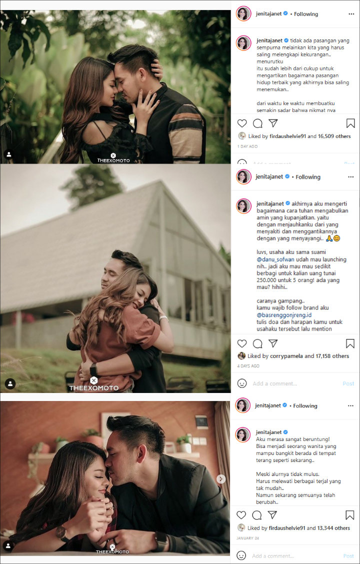 Kebahagian Jenita Janet