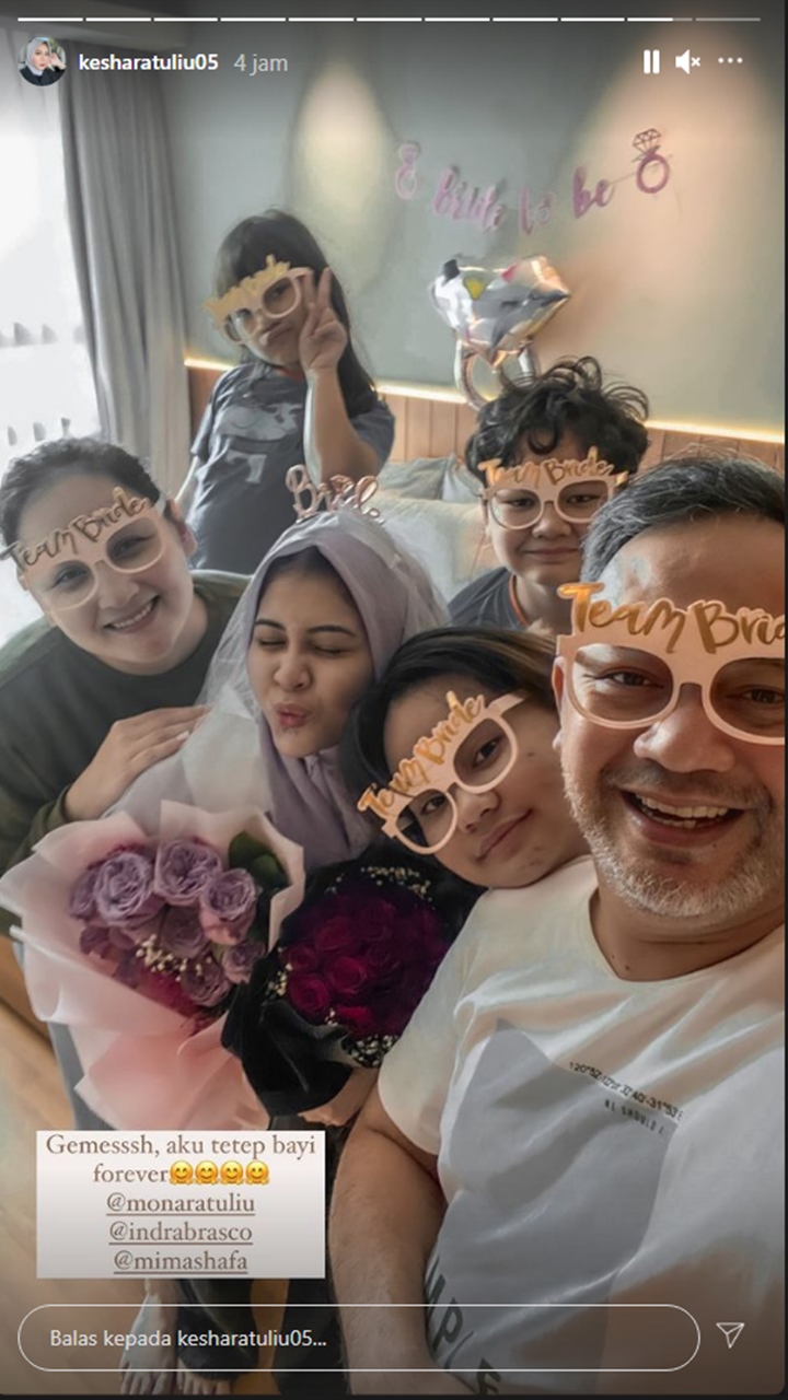 Tak Biasa, Bridal Shower Kesha Ratuliu Banjir Pujian Karena Hal Ini