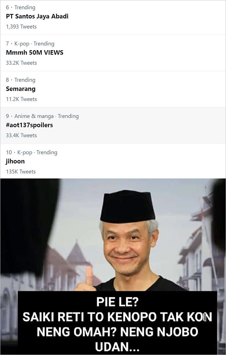 Semarang Banjir Hingga Jadi Trending Topic, Imbauan Ganjar Pranowo \'Jateng di Rumah Saja\' Disorot