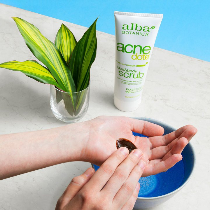 Alba Botanica Acne Dote Face & Body Scrub