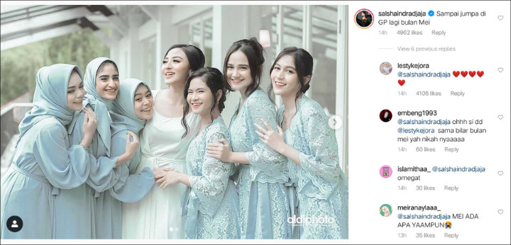 Lesty Kejora Jadi Bridesmaid Margin Wieheerm, Rekan Sahabat Bocorkan Bulan Pernikahan