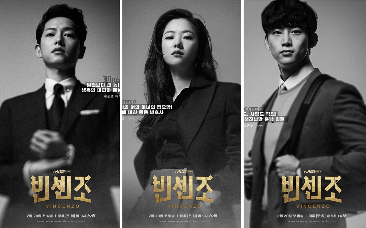 Penulis Naskah 'Vincenzo' Bahas Kemampuan Akting Song Joong Ki, Jeon Yeo Bin dan Taecyeon