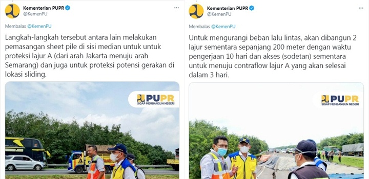 Langkah Penanganan Jalan Amblas