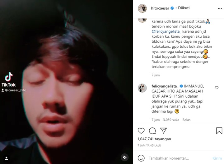 Hito Caesar Main TikTok Umbar Aib Istri