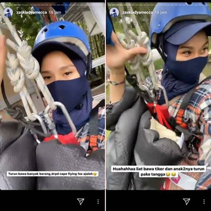 Zaskia Adya Mecca Malas Turun Bawa Barang Banyak Saat Liburan, Pilih Jalan Cerdas Ini