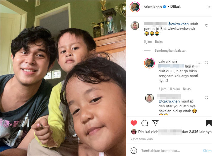 Dibilang Sudah Pantas Jadi Bapak, Cakra Khan Beri Jawaban \'Menggelitik\'