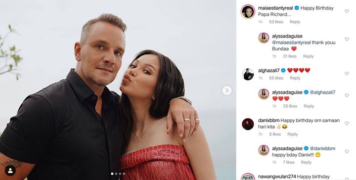 Ucapan Haru Alyssa Daguise di Ultah Sang Ayah Bikin Mewek, Al Ghazali Sampai Komentar