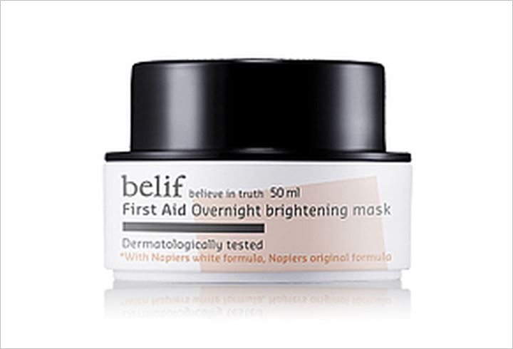 Belif First Aid Overnight Brightening Mask