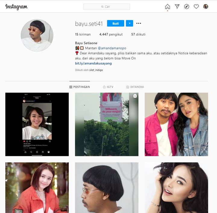 Amanda Manopo Disebut Mantan Pacar Pria Berkumis Ini, Fans Garis Keras Atau Halu?