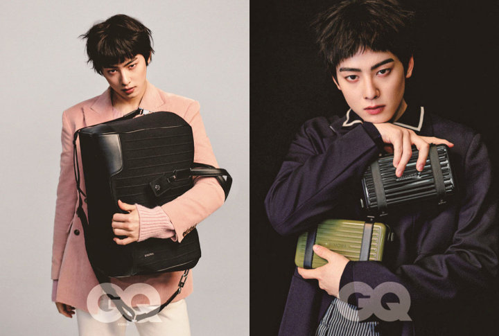 Cha Eunwoo Berani Tampil Beda dengan Rambut Aneh