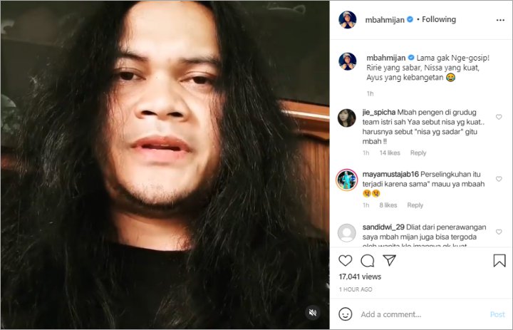 Mbah Mijan Minta Netizen Tak Terus Pojokkan Nissa Sabyan Soal Isu Perselingkuhan, Ini Alasannya