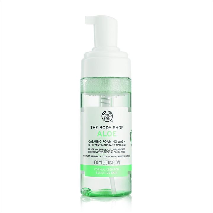 The Body Shop Aloe Foaming Face Wash