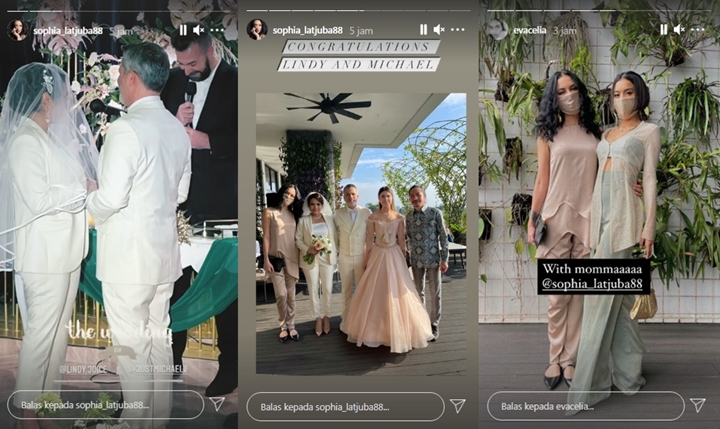 Sophia Latjuba Mempesona Hadiri Pernikahan Eks Suami, Foto Bareng Eva Celia Bak Kakak Adik