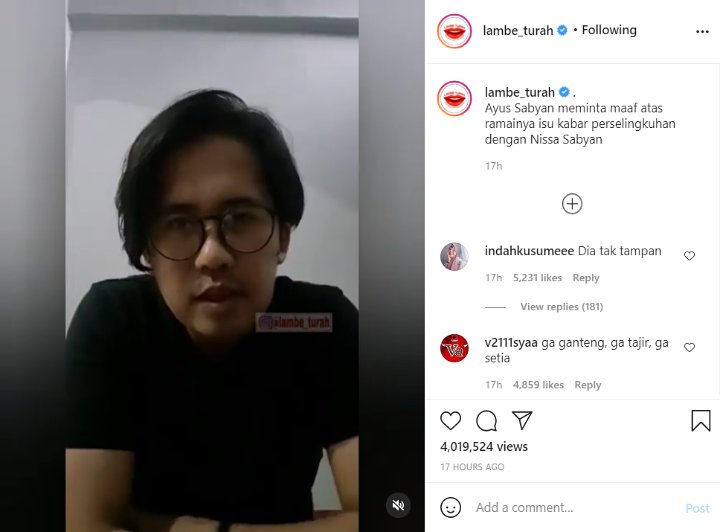 Dian Ayu Komentari Postingan Song Joong Ki, Kalina Oktarani Menangis Usai Batal Nikah-Topik Pagi