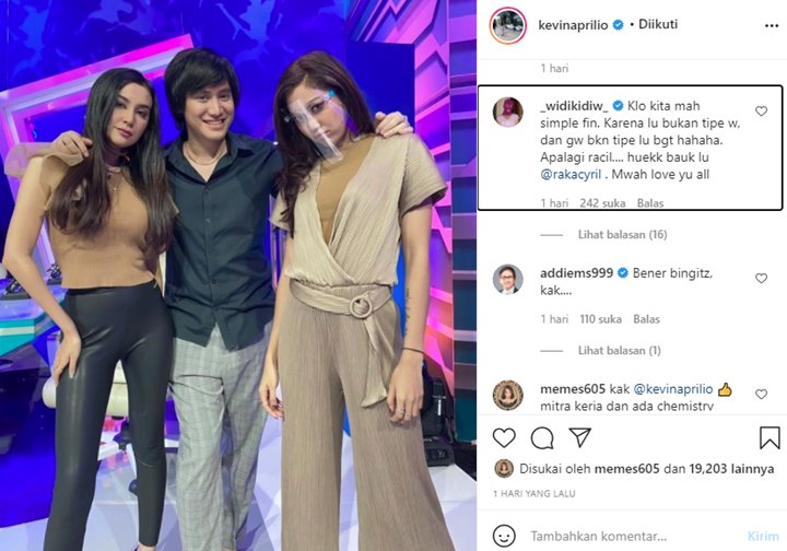 Kevin Aprilio Bicarakan Kemistri Keyboardis-Vokalis, Widy Beber Alasan Kuat Tak Alami Cinlok