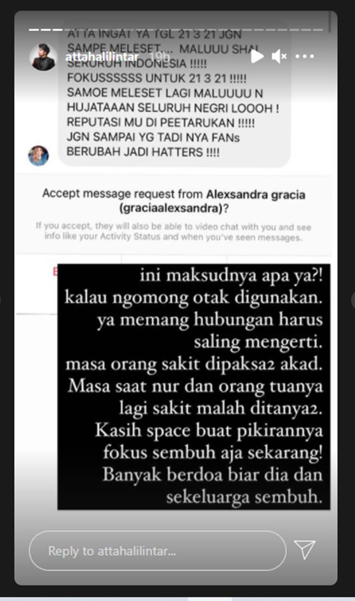 Atta Halilintar Murka Gegara Didesak Nikahi Aurel Hermansyah, Beri Jawaban Menohok Ini