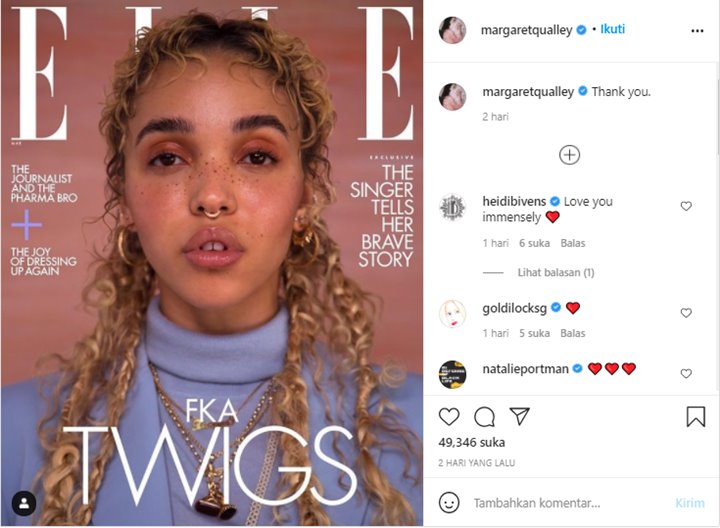 Mantan Pacar Shia LaBeouf Berterima Kasih Pada FKA Twigs Atas Keberanian Bongkar Kekerasan Seksual