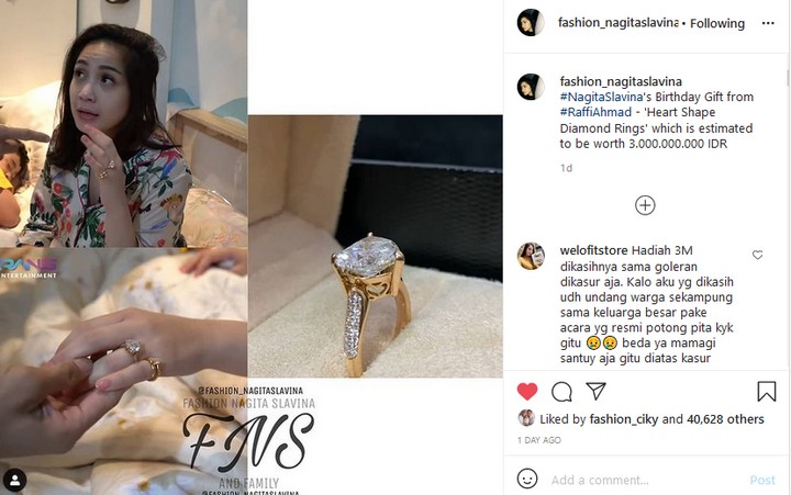 Cincin Berlian Rp3 M Nagita Slavina