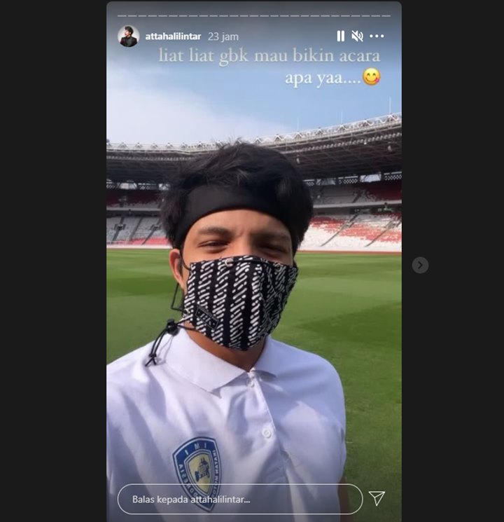 Atta Halilintar Beri Kode Bakal Gelar Acara di GBK, Awan Bentuk Hati Curi Perhatian