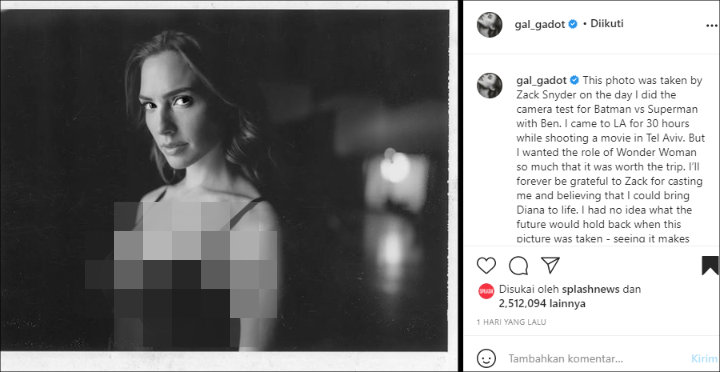 Gal Gadot Akui Perannya Jadi \'Wonder Woman\' Berhasil Urungkan Niatnya Berhenti Berakting