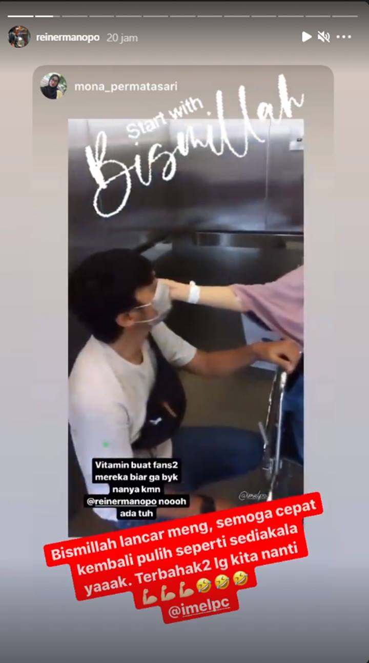 Imel Putri Cahyati Kembali Jalani Operasi, Reiner Manopo Setia Mendampingi?