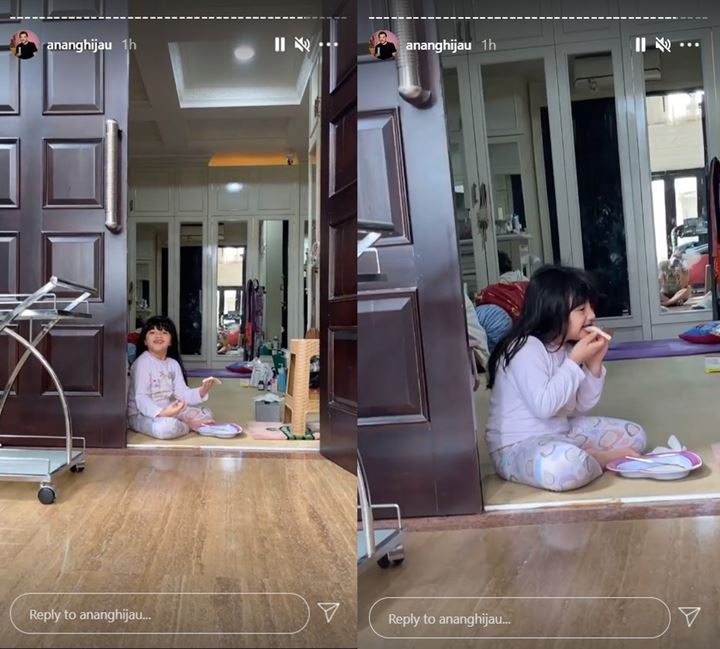 Sudah Lahap Makan Roti, Arsy Langsung Protes Saat Digoda Anang Hermansyah Tambah Gembul