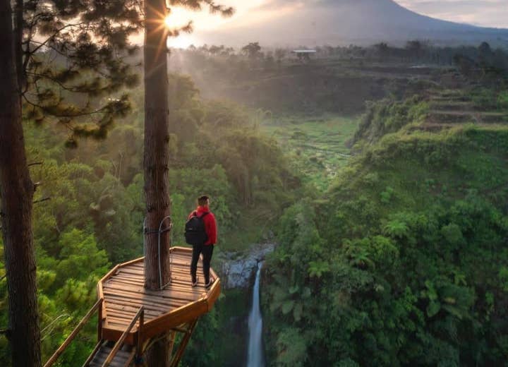Air Terjun Kedung Kayang yang Asri
