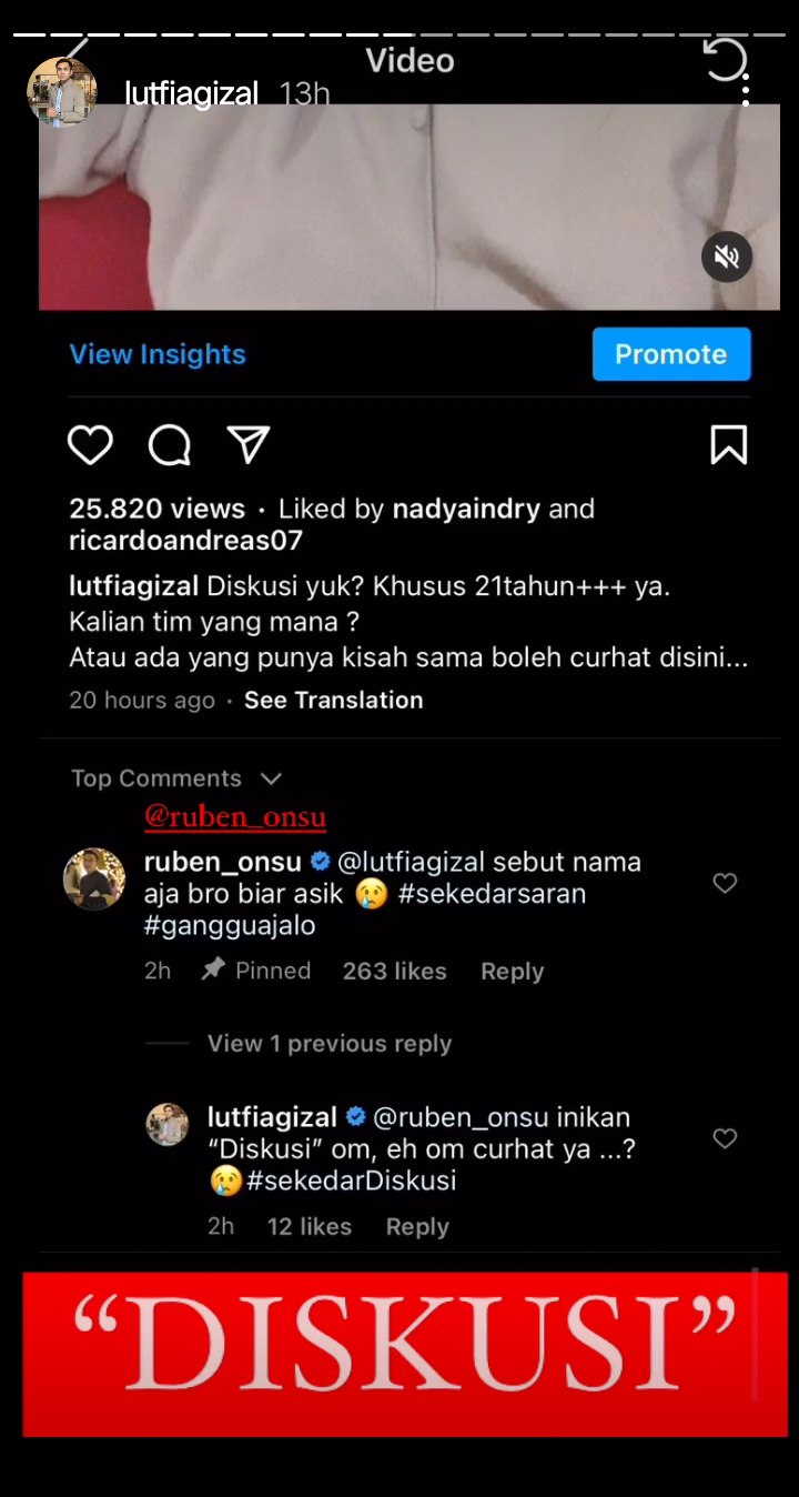 Ruben Onsu Komentari Aksi Lutfi Agizal Diduga Sindir Jordi Soal Pacaran Beda Agama, Marah?