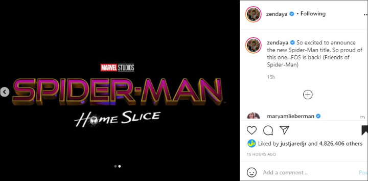 Tom Holland Dan Zendaya Buat Penggemar Bingung Dengan Judul Film Spider-Man 3 2021