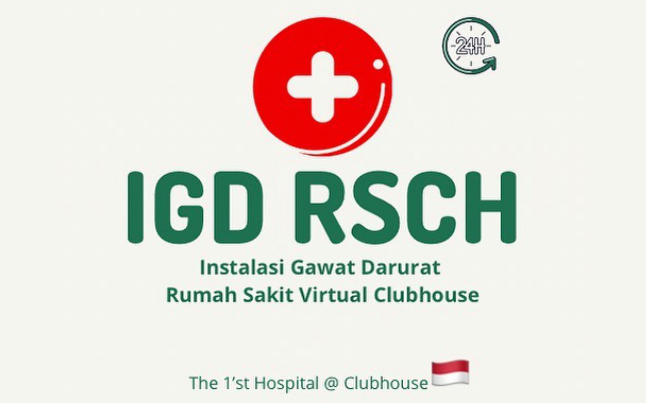 Muncul IGD RS Virtual Clubhouse, Sediakan Konsultasi Kesehatan Hingga 24 Jam