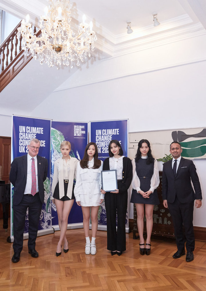 BLACKPINK Ditunjuk sebagai Pendukung Konferensi Perubahan Iklim PBB, Hadiri Upacara Pengangkatan